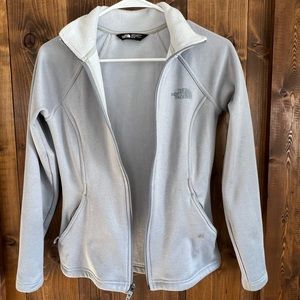 North Face fleece lined zip up